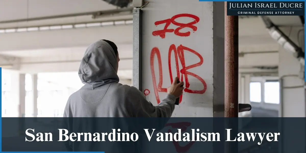 hire skilled san bernardino vandalism lawyer